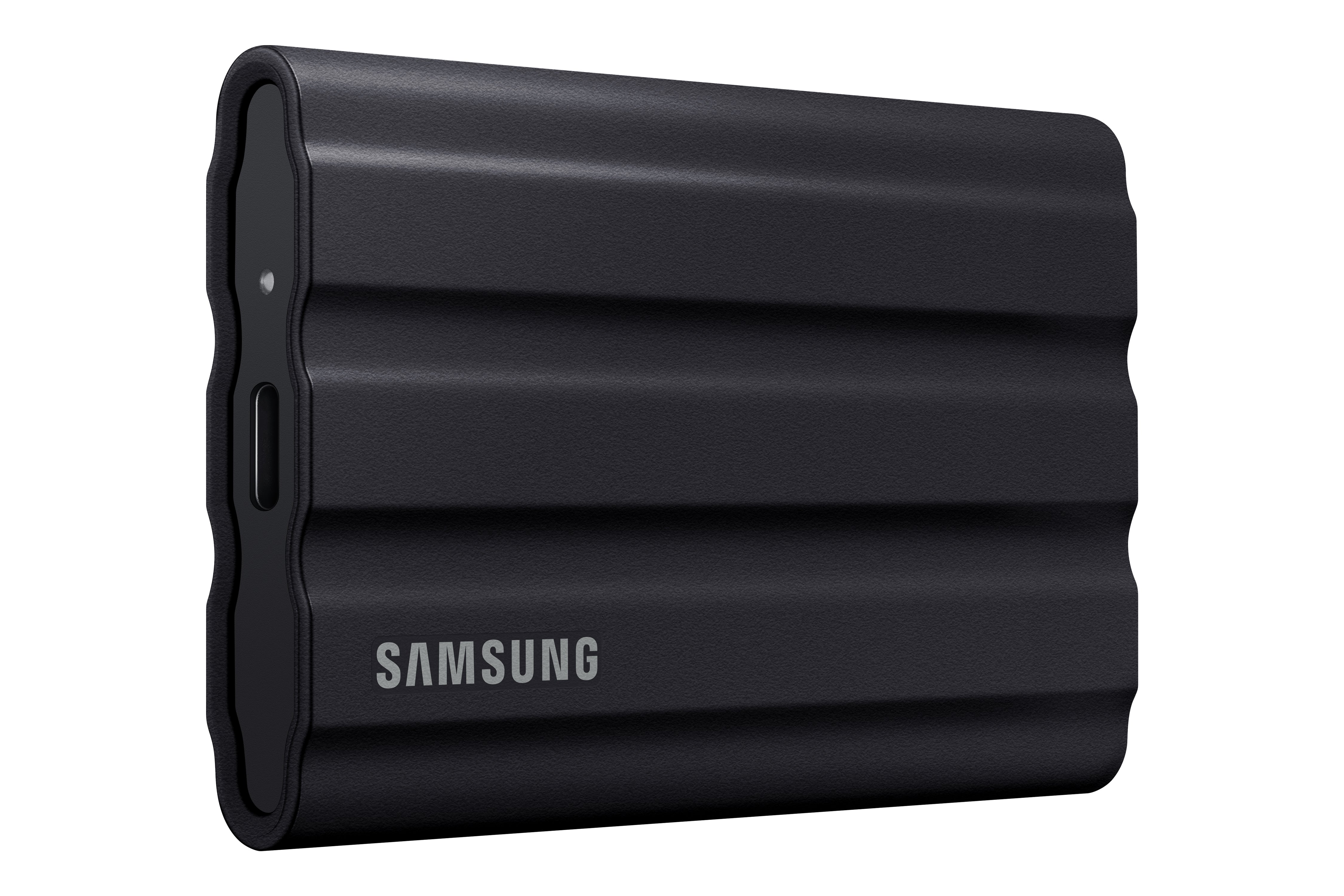 Samsung T7 Shield Portable SSD 1 TB/ Transfer speed up to 1050 MB/s/ USB 3.2 (Gen2/ 10Gbps) backwards compatible/ AES 256-bit h