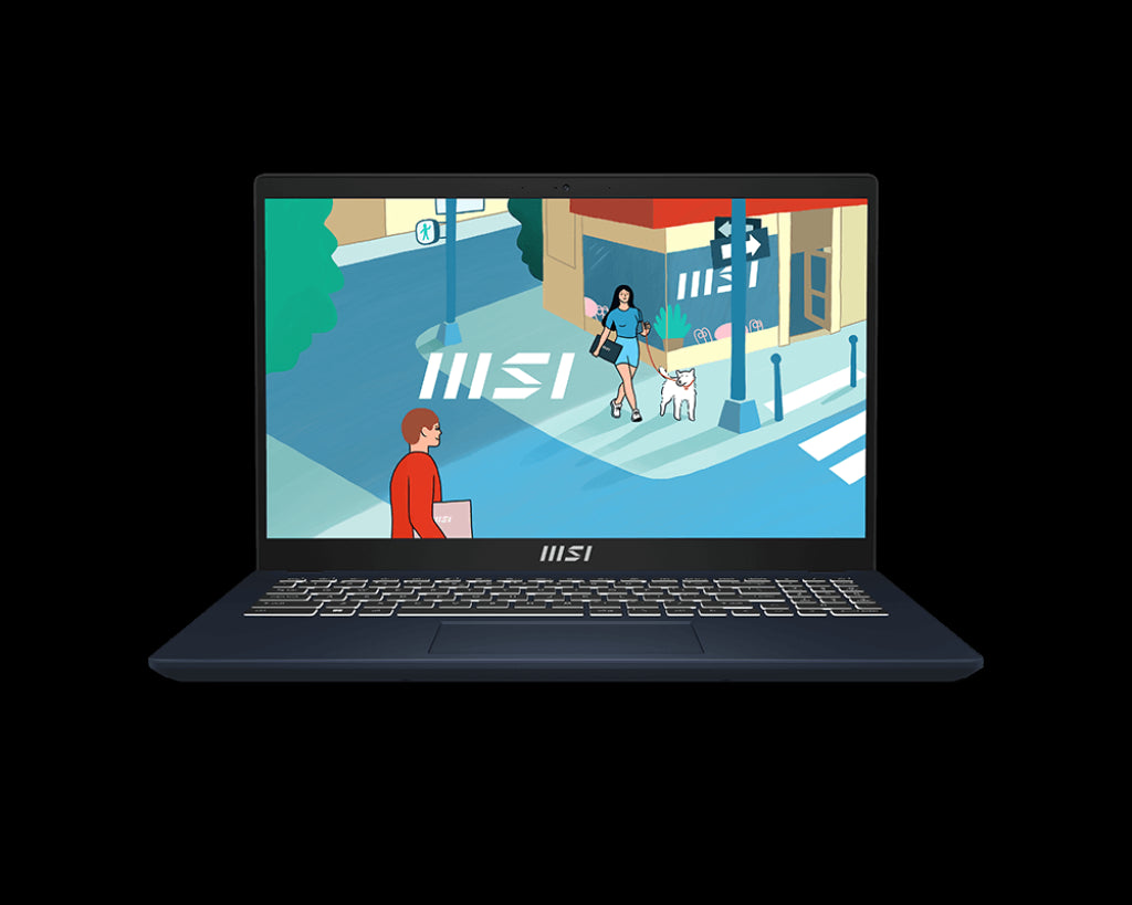 MSI MODERN 15 H B13M-091ZA / INTEL i7-13620H / DDR4 16GB RAM (2x 8GB) / 512GB NVME SSD / IRIS XE / 15.6" FHD 60Hz / WINDOWS 11 HOME / NO BAG