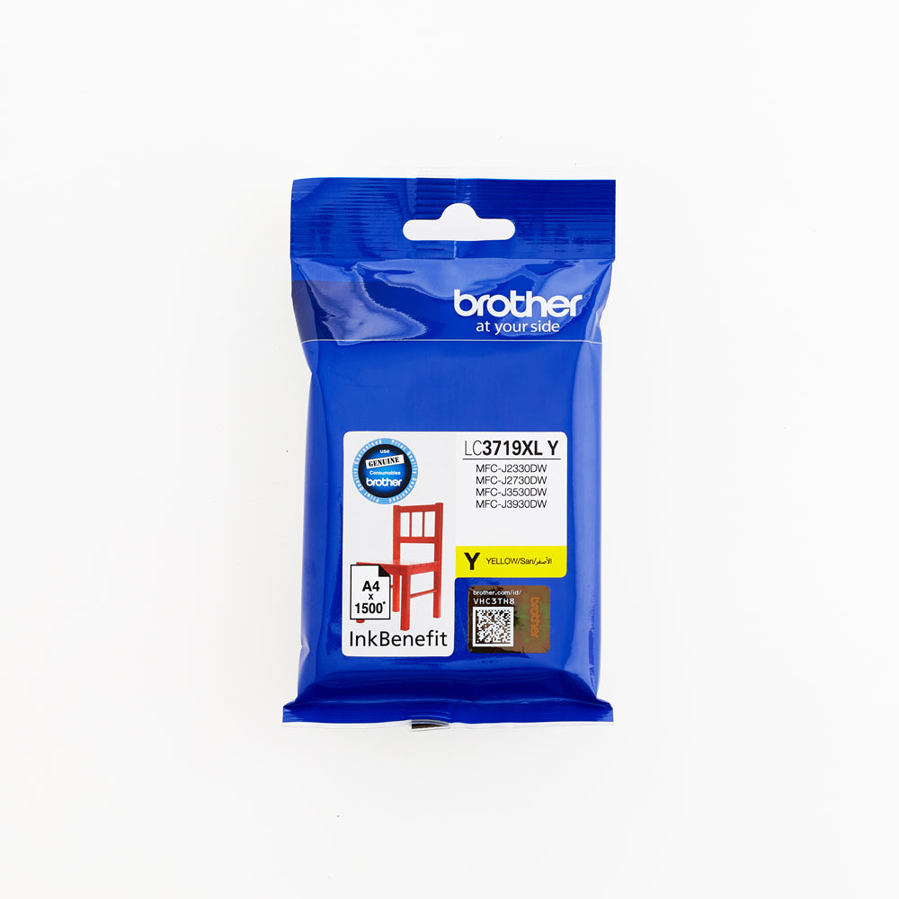 Brother / High Yield Yellow Cartridge for MFCJ3530/ MFCJ3930/ MFCJ2330DW/ MFCJ2730DW