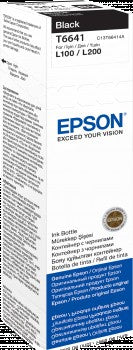 Epson / Ink Bottles Black 70ml EcoTank L565/ L550/ L486/ L455/ L386/ L382/ L365/ L355/ L355/ L310/ L3070 ... 6500 pages