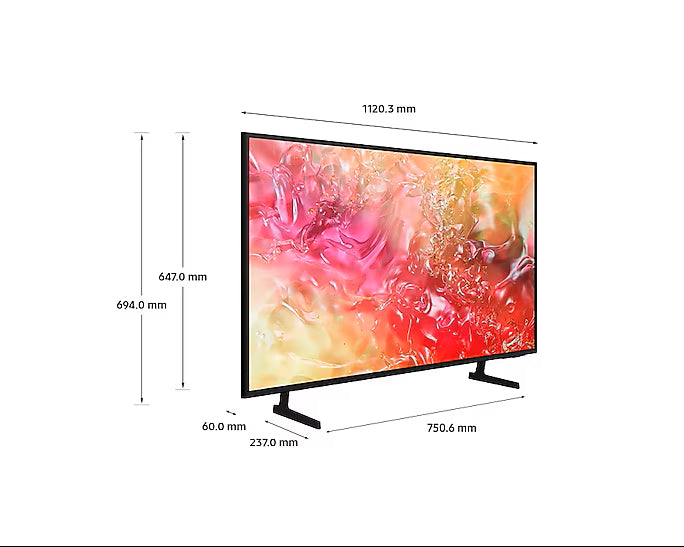 50" CRYSTAL UHD SERIES 8 SMART TV  4K UHD 3840x2160  MOTION XCELERATOR  DYNAMIC CRYSTAL COLOR  CRYSTAL PROCESSOR 4K  HDR  TIZEN OS  CONNECTSHARE MOVIE  HDMI X 3  USB X 1