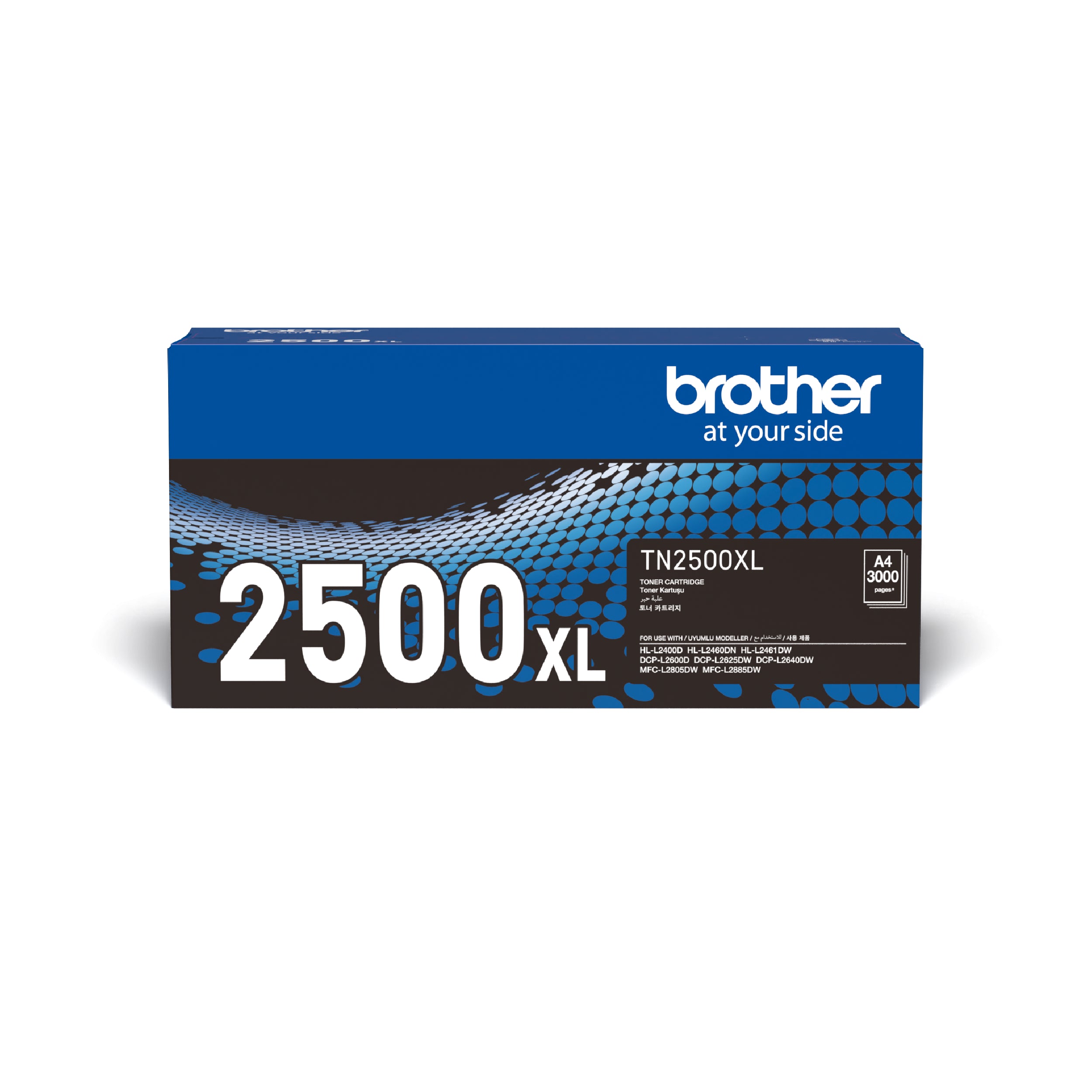 Brother High Yield Black Toner for DCP-L2640DW/ MFC-L2805DW/ MFC-L2885DW