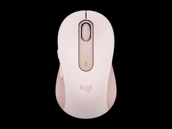 Logitech M650 - Signature Wireless Mouse - Rose - Bluetooth