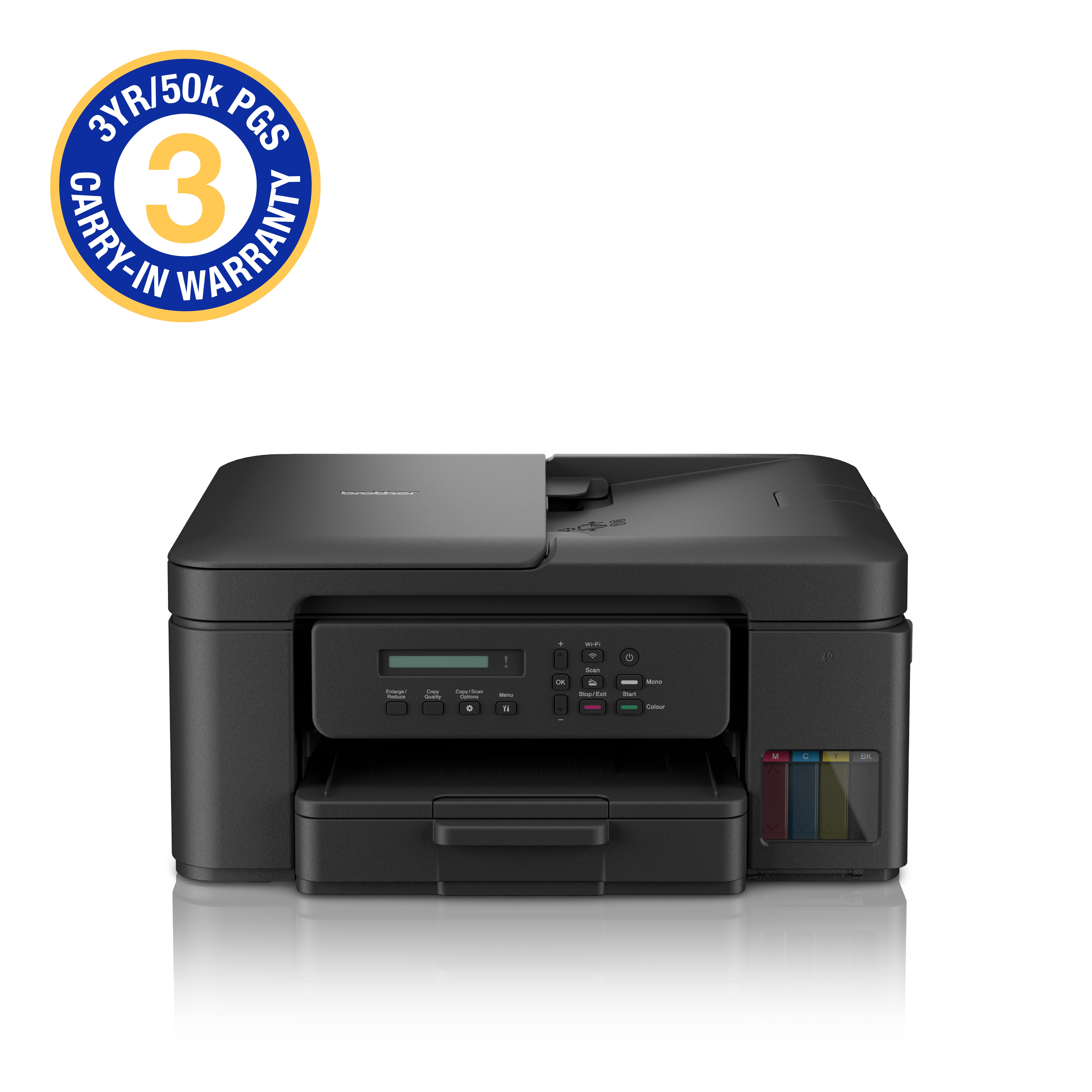 Brother DCP-T730DW Printer with 3 Year/50 000 Page Carry-in Warranty