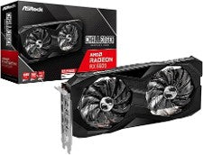 ASRock AMD RADEON RX6600 Challenger 8GB GDDR6 |  3x displayport 1x HDMI