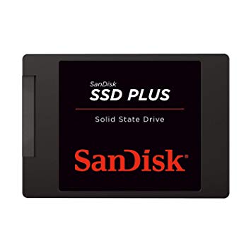 240GB SanDisk SSD PLUS, Internal SATA-6Gbs, 2.5"/7mm, (535 MB/s R/W) 