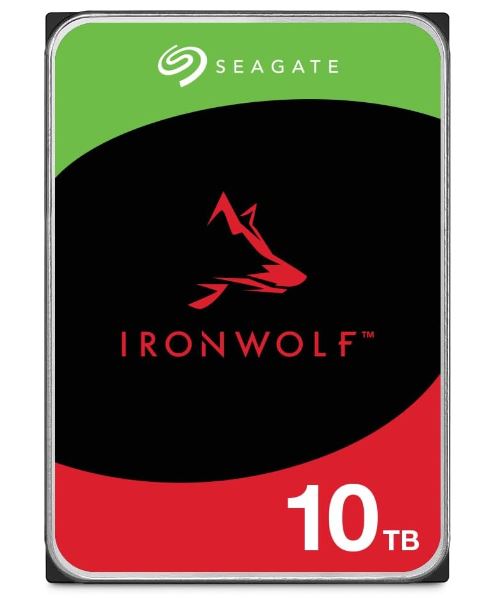 10TB Seagate IronWolf, 3.5'', SATA 6GB/s, 256MB Cache, 7200RPM, NAS HDD (Pulled - 3Y Warranty)