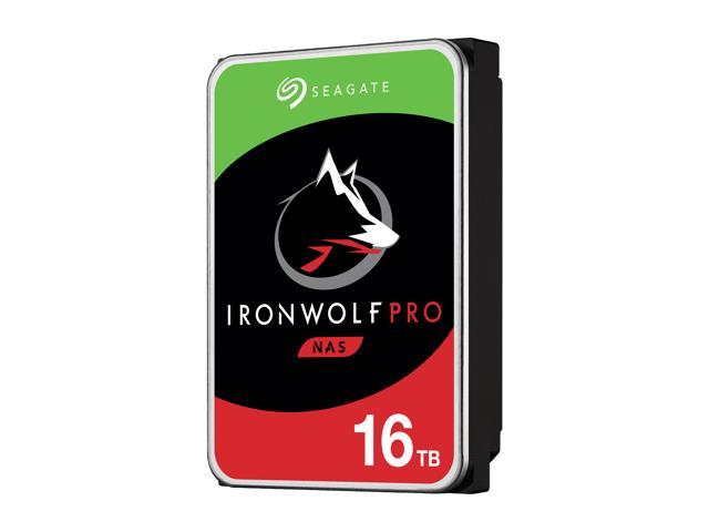 16TB Seagate IronWolf Pro, SATA, 6Gb/s, 3.5", LFF, 7200RPM, 256MB Cache, NAS Internal Hard Drive