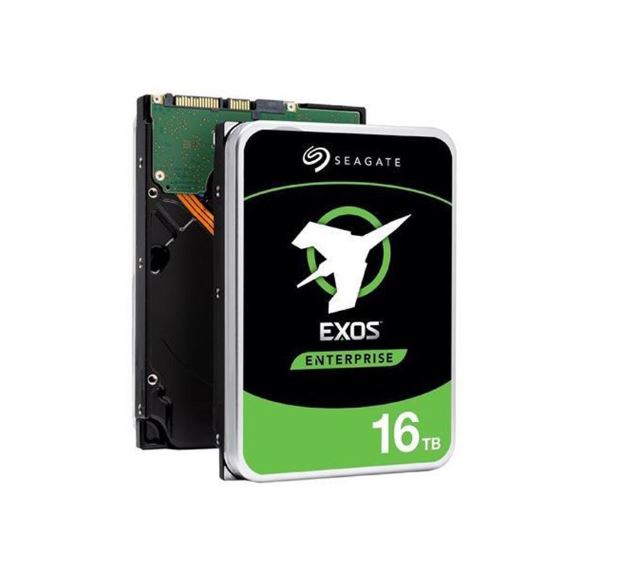 16TB Seagate Exos X16, 7200 RPM, SATA-6Gbs, 512e/4Kn, SED, LFF 3.5" Enterprise Hard Drive