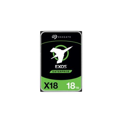 18TB Seagate Exos X18, 7200RPM, SATA 6Gb/s, 256MB Cache, 3.5" High Performance Desktop Hard Drive