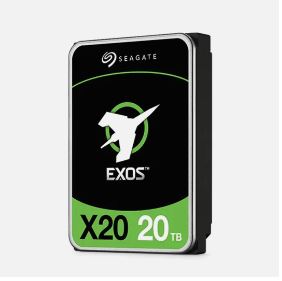 20TB Seagate Exos Enterprise, X20, 3.5", 7200RPM, 256MB Cache, SATA, Internal HDD