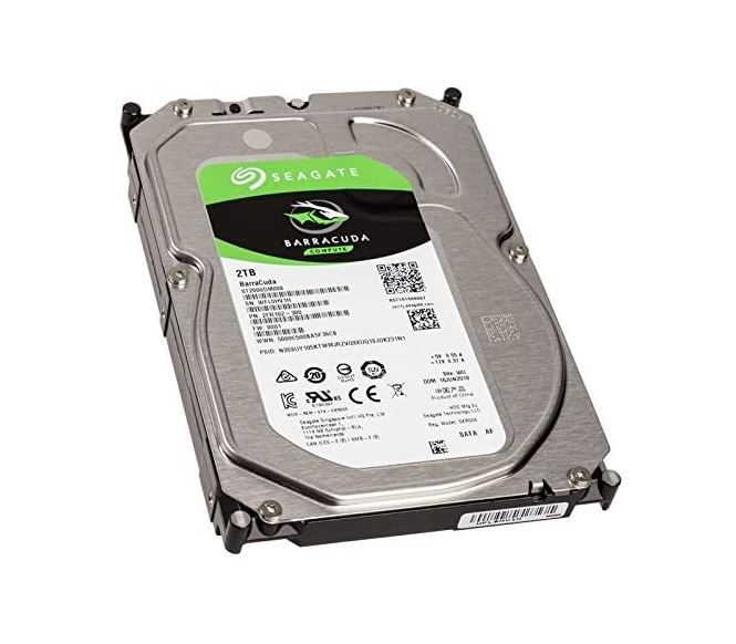 2TB Seagate Barracuda, 7200RPM, 256MB Cache, 3.5", SATA 6Gbs, HDD