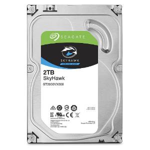 2TB Seagate SkyHawk 2TB Surveillance Hard Drive - SATA 6Gb/s 64MB Cache 3.5-Inch Internal Drive 