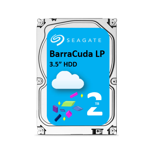 2TB Seagate Barracuda, 3.5", 5900RPM, LP SATA 3Gb/s, 32MB Hard Drive