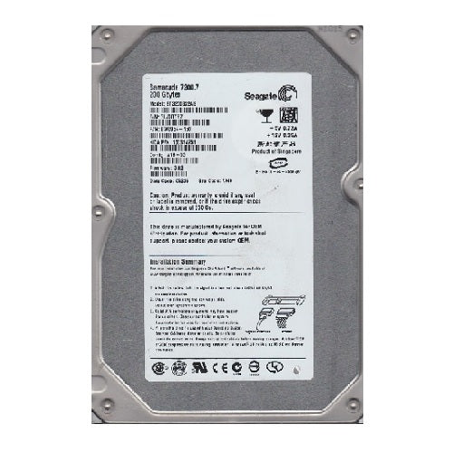 200GB Seagate 3.5" SATA-3Gb/s 7200rpm 8MB