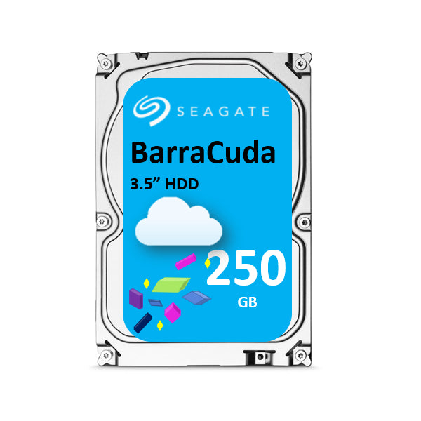 250GB, Seagate Baracuda, 3.5", 7200rpm, SATA 6Gb/s