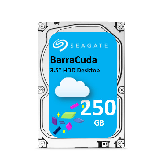 250GB Seagate 3.5" SATA 3Gb/s 7200rpm 8MB Internal HD