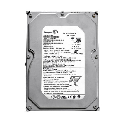 300GB Seagate 3.5" SATA 7200rpm 16MB Desktop HD