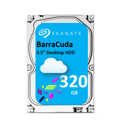 320GB Seagate Barracuda 3.5" SATA-3Gb/s 7200rpm 16MB Desktop HD