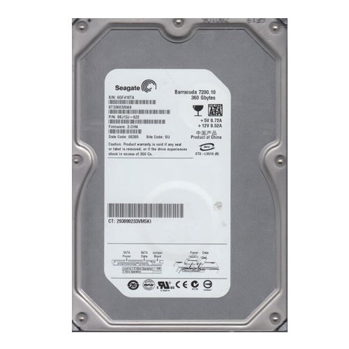 360GB Seagate SATA-3Gb/s 7200rpm 8MB Desktop HD