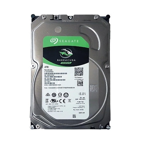 4TB Seagate Barracuda,  3.5" LFF, 5400RPM, 4K Advance Format, 256MB Cache, SATA-6Gbps Hard Drive