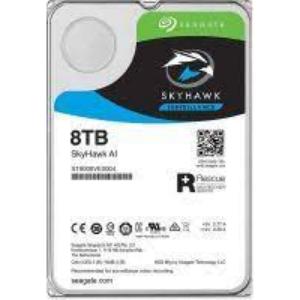 8TB Seagate, Skyhawk AI, 3.5", 256MB Cache, 7200RPM, SATA, 6Gbs, SURVEILLANCE HDD 256M