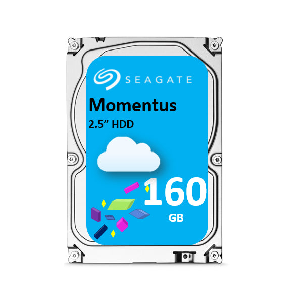 160GB Seagate Momentus 2.5" SATA 5400rpm 8MB Notebook HD