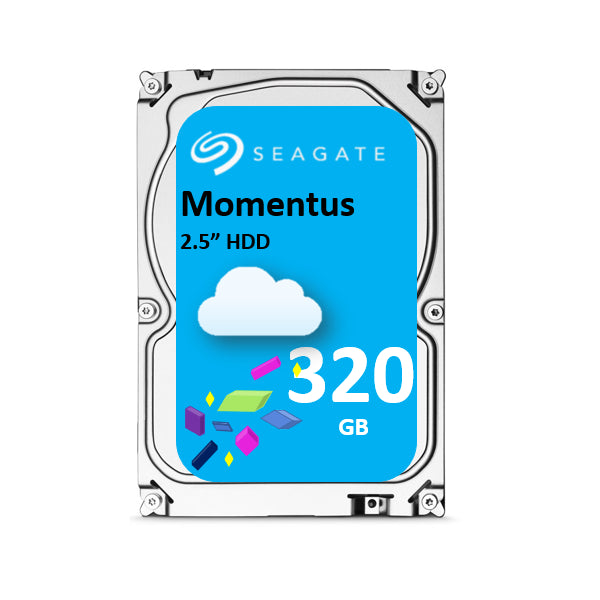 320GB, Seagate, 2.5" 7200rpm, 16MB SATA-3Gb/s 