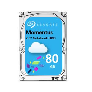 80GB Seagate 2.5" SATA 5400rpm 8MB Notebook HD