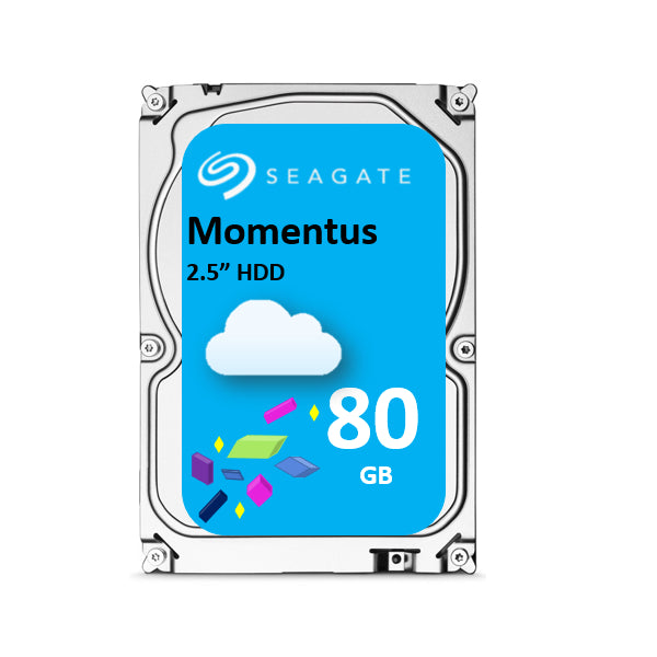 80GB Seagate 2.5" SATA 1.5GB/s 5400rpm 8MB Momentus Notebook HD