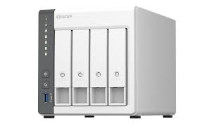 4-Bay Qnap ARM 4C 2.0GHz, 4 x SATA 6Gb/s 3.5"/2.5", 4GB RAM On-Board, 1 x GbE, 1 x 2.5GbE, 1 x USB3.2 Gen1 and 2 x USB2.0