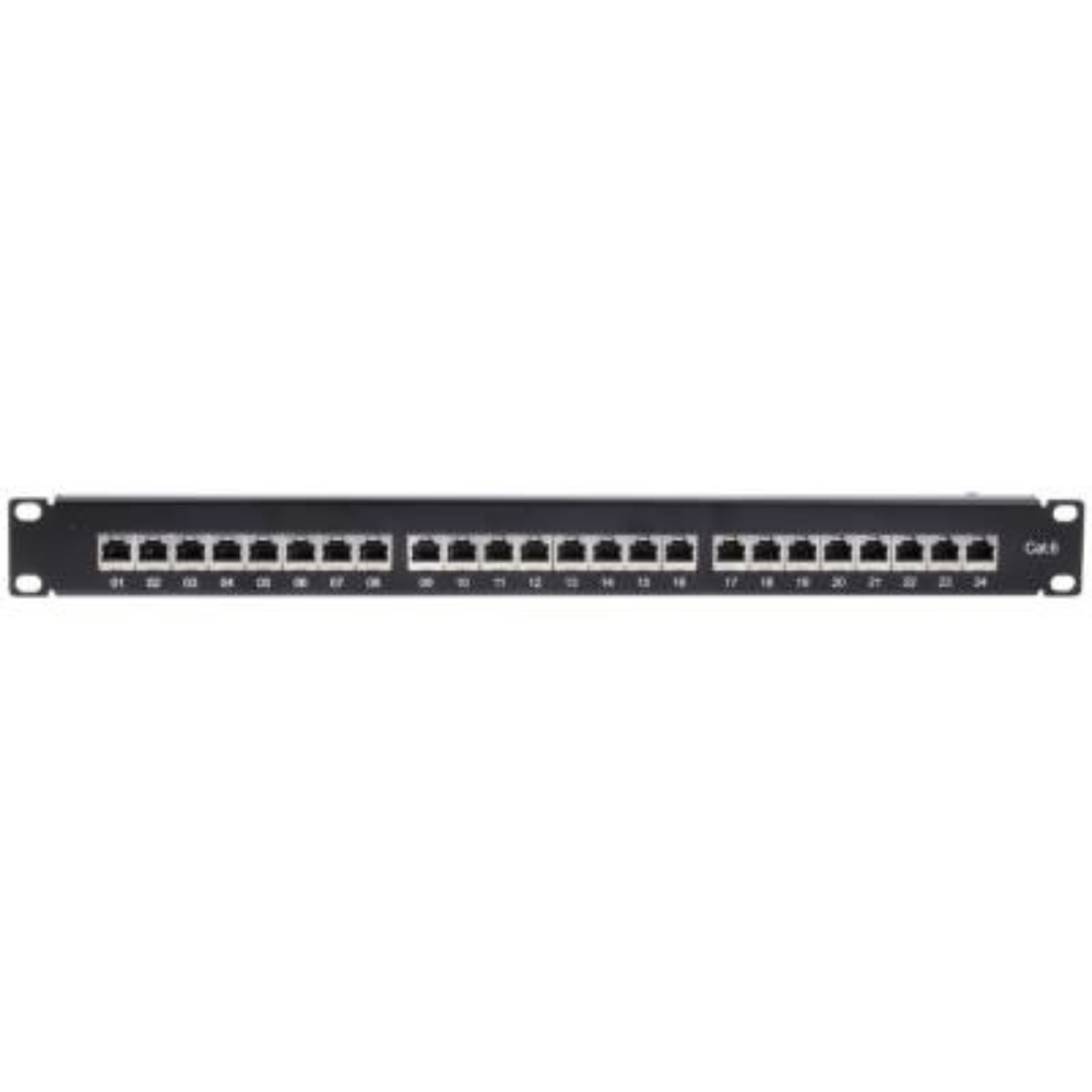 Datanet CAT6 24 PORT 19" Patch Panel