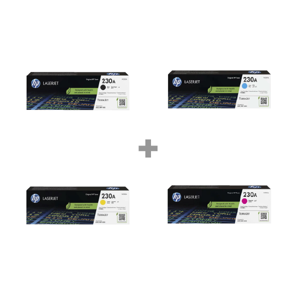 HP 230A Black Original LaserJet Promo Bundle