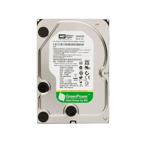 Western Digital AV-GP 2TB 64MB SATA 3.5" Internal HDD