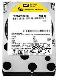 600GB WD Enterprise (WD XE) 2.5" SAS 10000rpm 32MB 