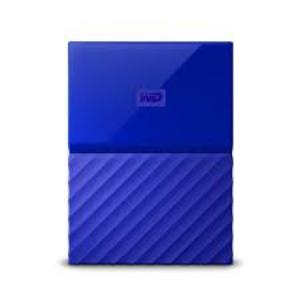 2TB WD My Passport 2.5" USB 3.0 Mac Hard Drive, Blue, Retail Box