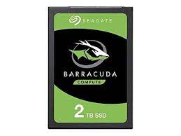 2TB Seagate BarraCuda, 2.5", 3D TLC, SATA, 6Gbs, SSD (7mm)