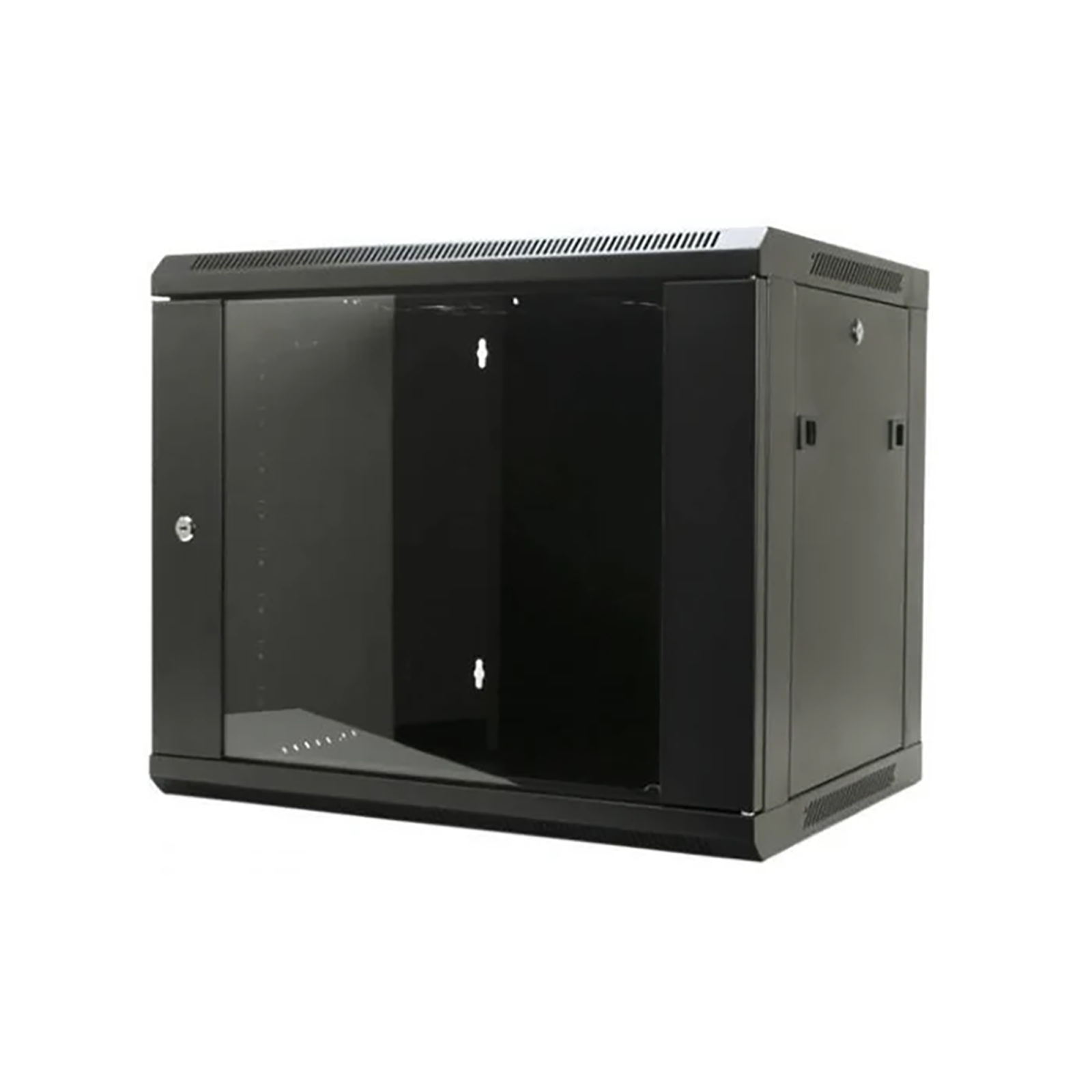 Zone 12U 600mm IP54 Black Wall Mount Cabinet