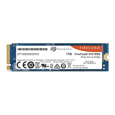 1TB Seagate FireCuda 510, M.2-2280, PCIe 3x4, (Read: up to 7300 MB/s, Write: up to 6000 MB/s), SSD (D2 3.5MM)
