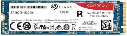 1.92TB Seagate Ironwolf 510, M.2 (2280), PCIe for RAID, Internal NAS SSD