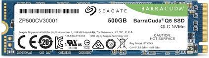 500GB Seagate BarraCuda Q5, M.2 (2280), PCIe Gen3 x4, NVME SSD