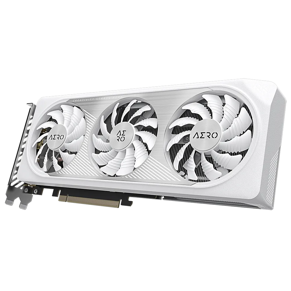 GIGABYTE AERO GeForce RTX 4060 OC 8G, GeForce RTX 4060, 8 GB, GDDR6, 128 bit, 7680 x 4320 pixels, PCI Express 4.0