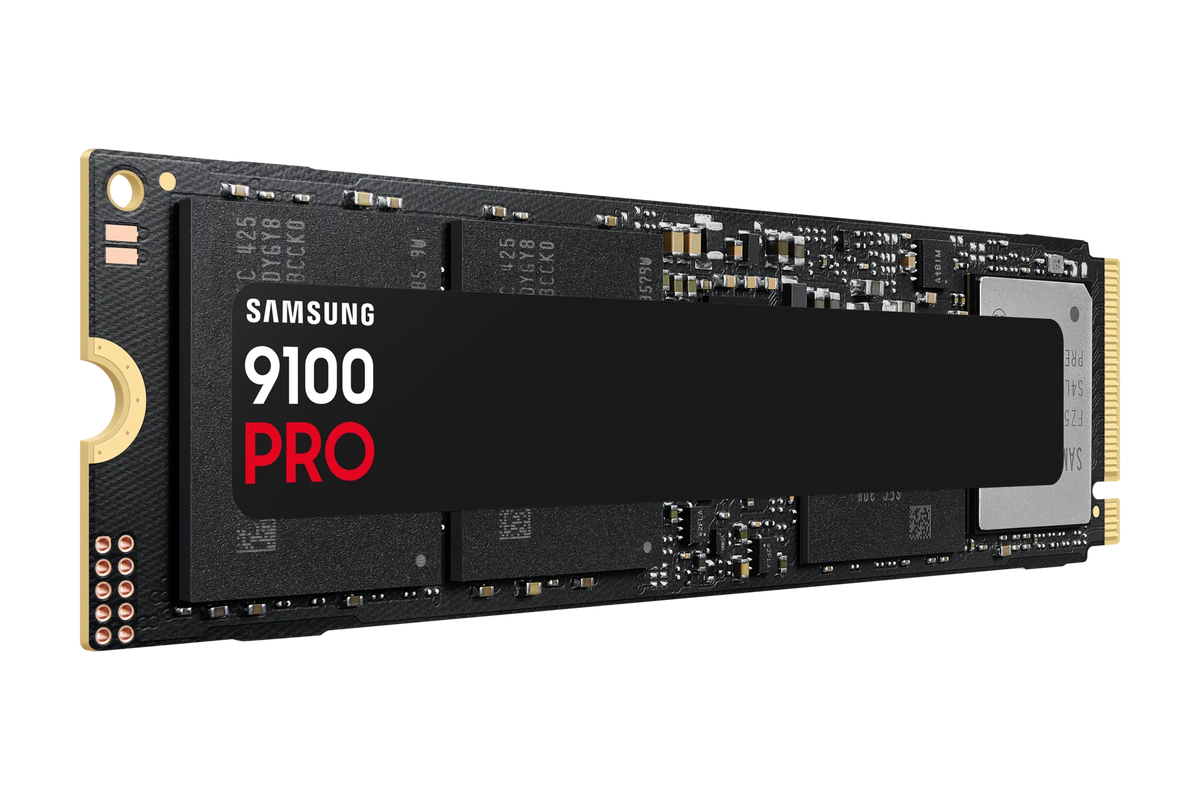 SAMSUNG MZ-VAP1T0BW 9100 PRO 1 TB NVMe SSD - Read Speed up to 14 700 MB/s; Write Speed to up 13 300 MB/s; Random Read up to 1 85