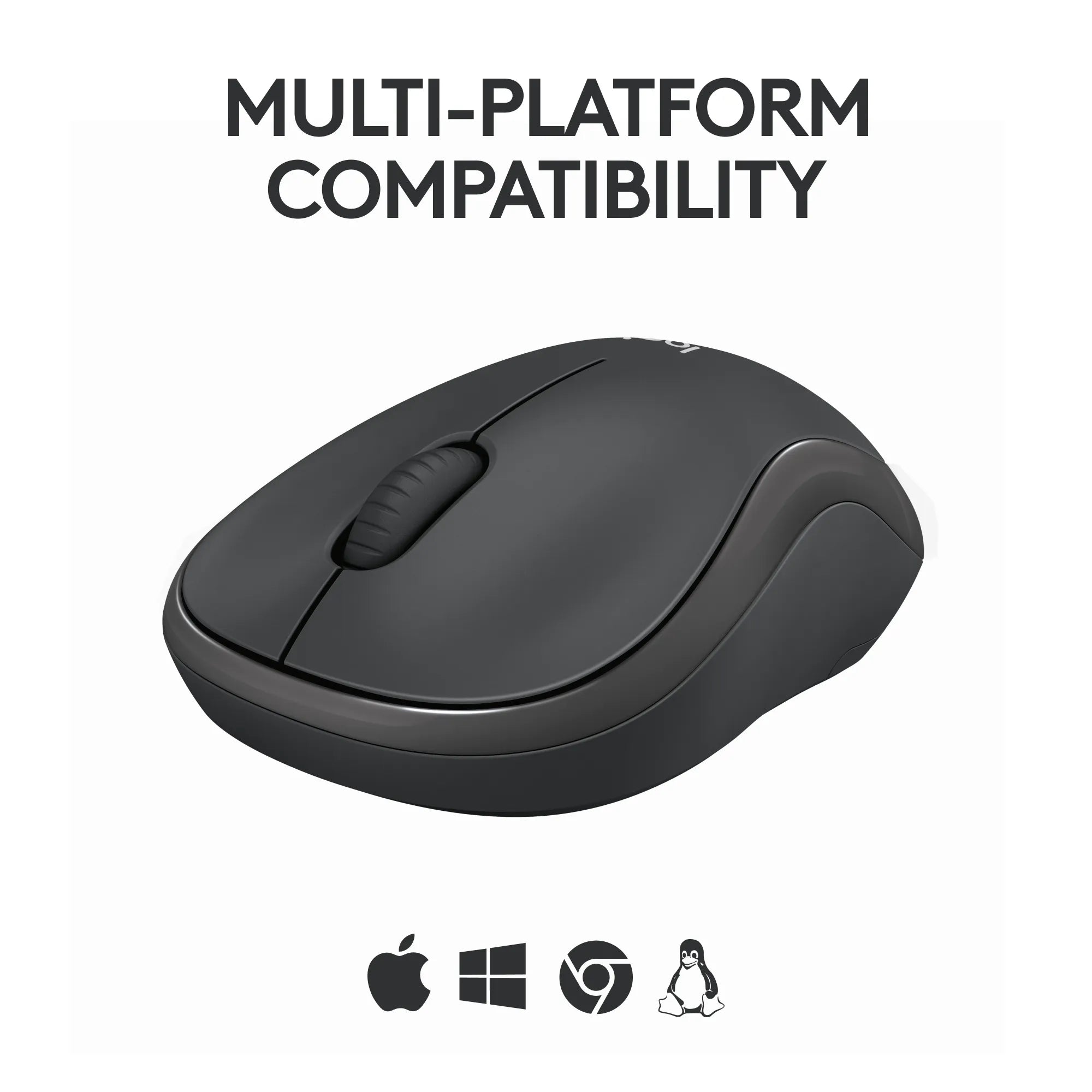 Logitech M240, Ambidextrous, Bluetooth, Graphite