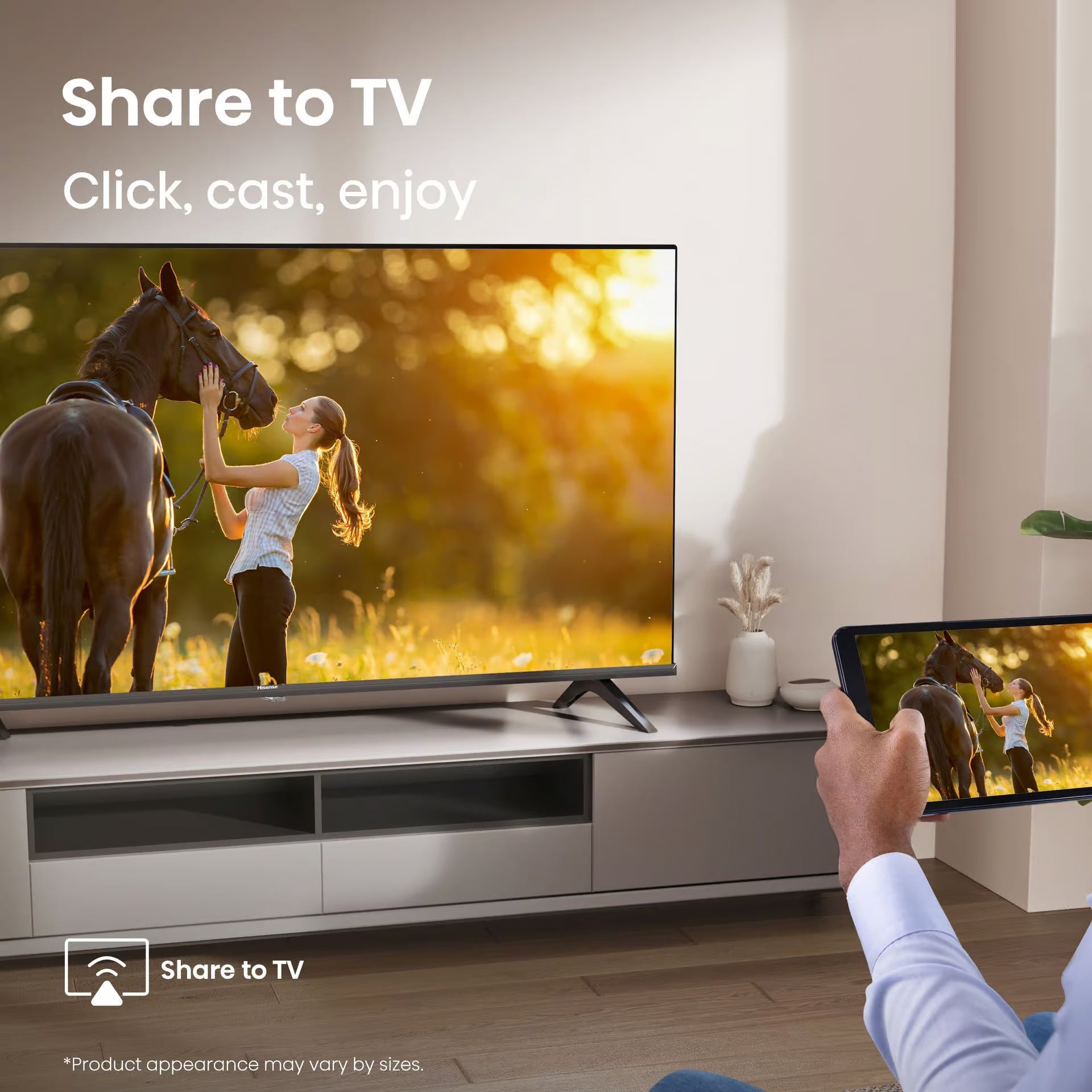 HISENSE LEDN40A4Q FHD 60hz SMART TV; Game Mode; Natural Colour Enhancer; Dolby Audio; Share to TV; Noise Reduction