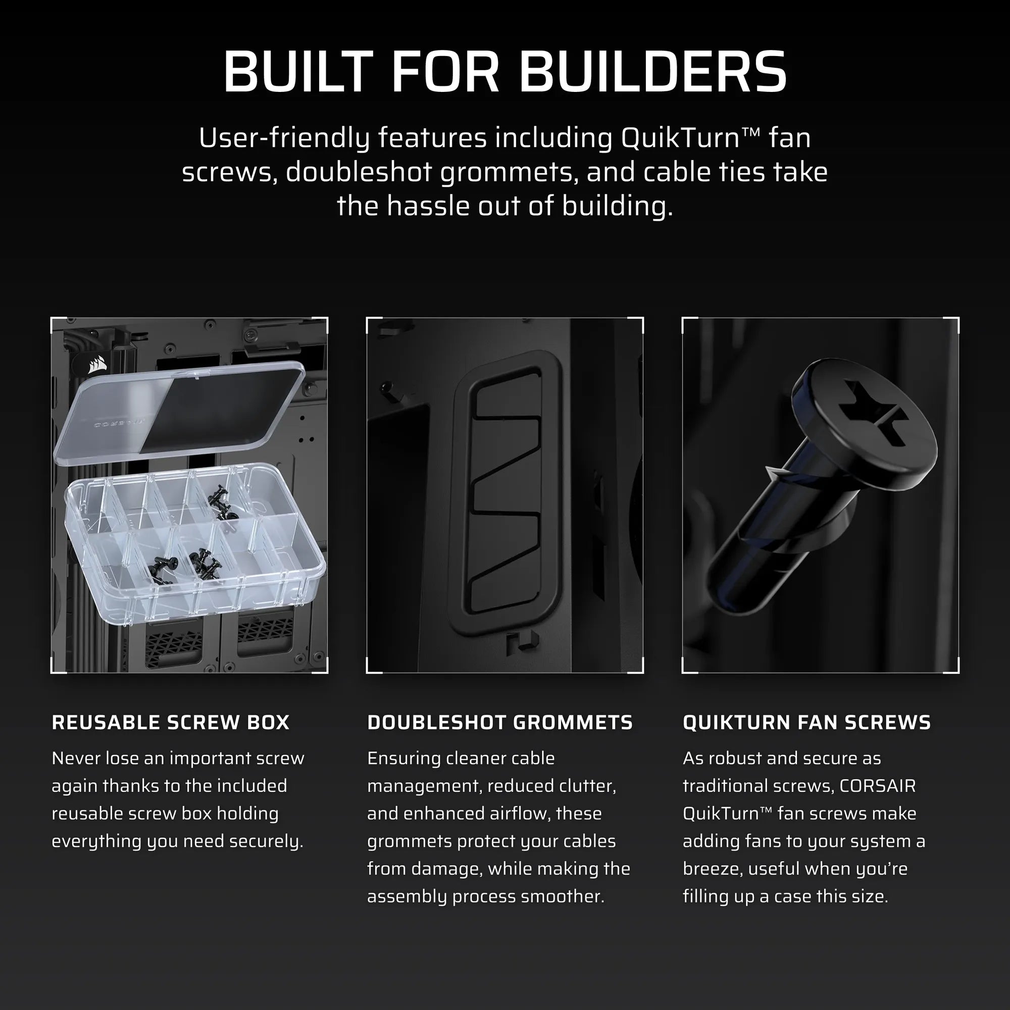 Corsair 5000T, Midi Tower, PC, Black, ATX, EATX, micro ATX, Mini-ITX, Plastic, Steel, Tempered glass, Gaming