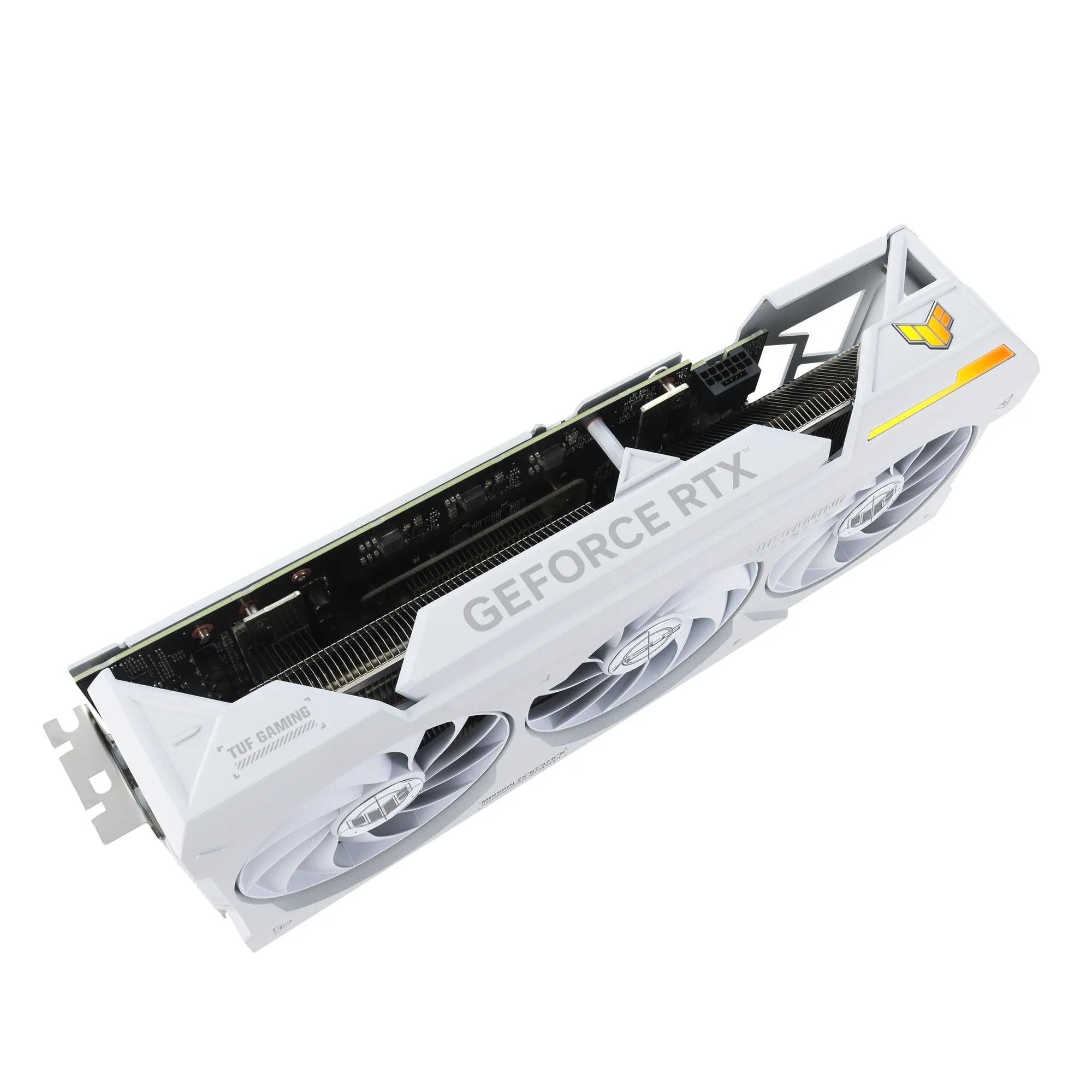 ASUS TUF Gaming TUF-RTX4070TIS-O16G-WHITE-GAMING, GeForce RTX 4070 Ti SUPER, 16 GB, GDDR6X, 256 bit, 7680 x 4320 pixels, PCI Express 4.0