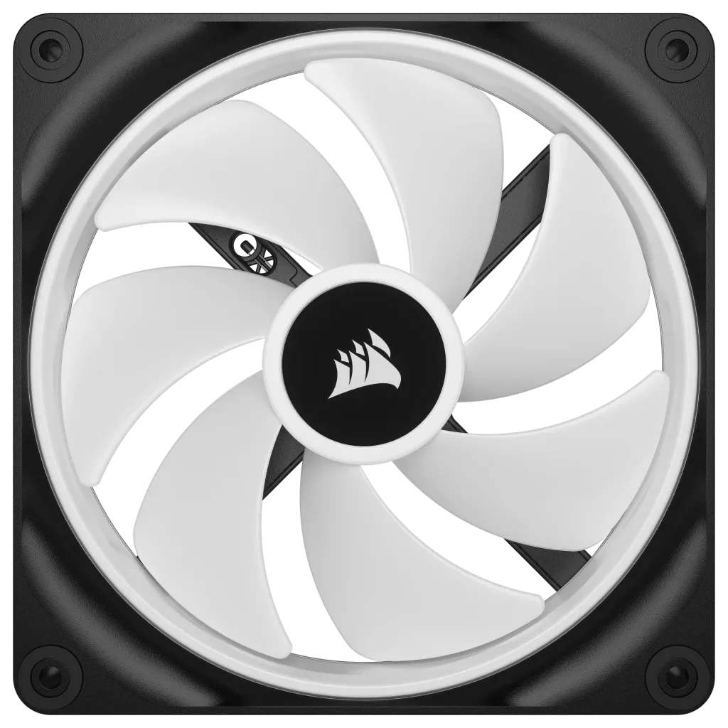 Corsair CO-9051004-WW, Fan, 14 cm, 480 RPM, 2000 RPM, 82.5 cfm, Black, White