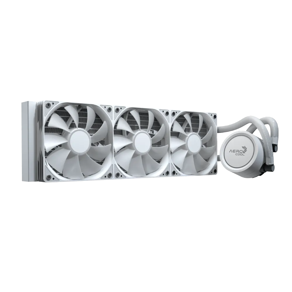 Aerocol Abyss L360 White - 360mm ARGB Liquid Cooler - Intel LGA1851/LGA1700   - AMD AM4/AM5.