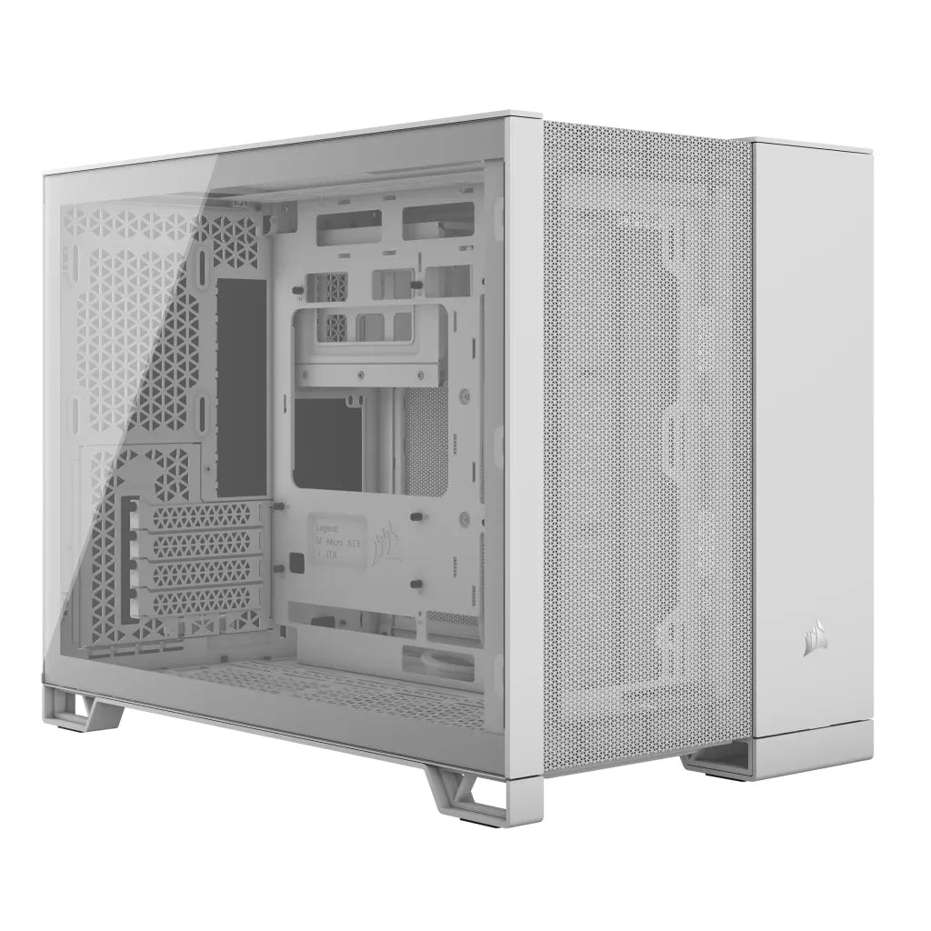 Corsair 2500D AIRFLOW, Midi Tower, PC, White, ATX, 18 cm, 40 cm